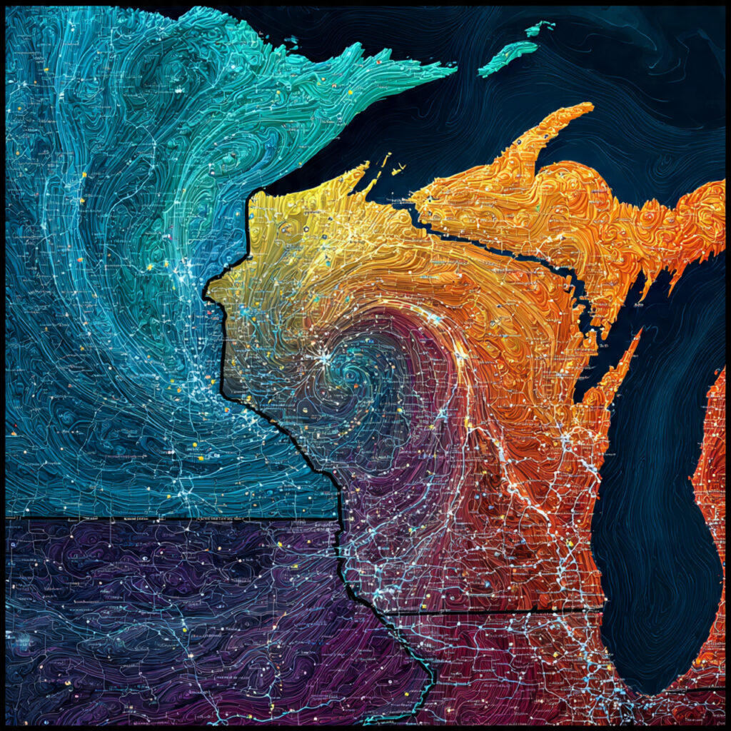 Heavy Snow Forecast Across Wisconsin & Minnesota — Live weather conditions