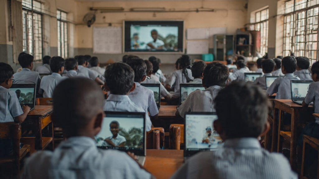 Kangra schoolkids connect with Cameroon students in virtual cultural exchange