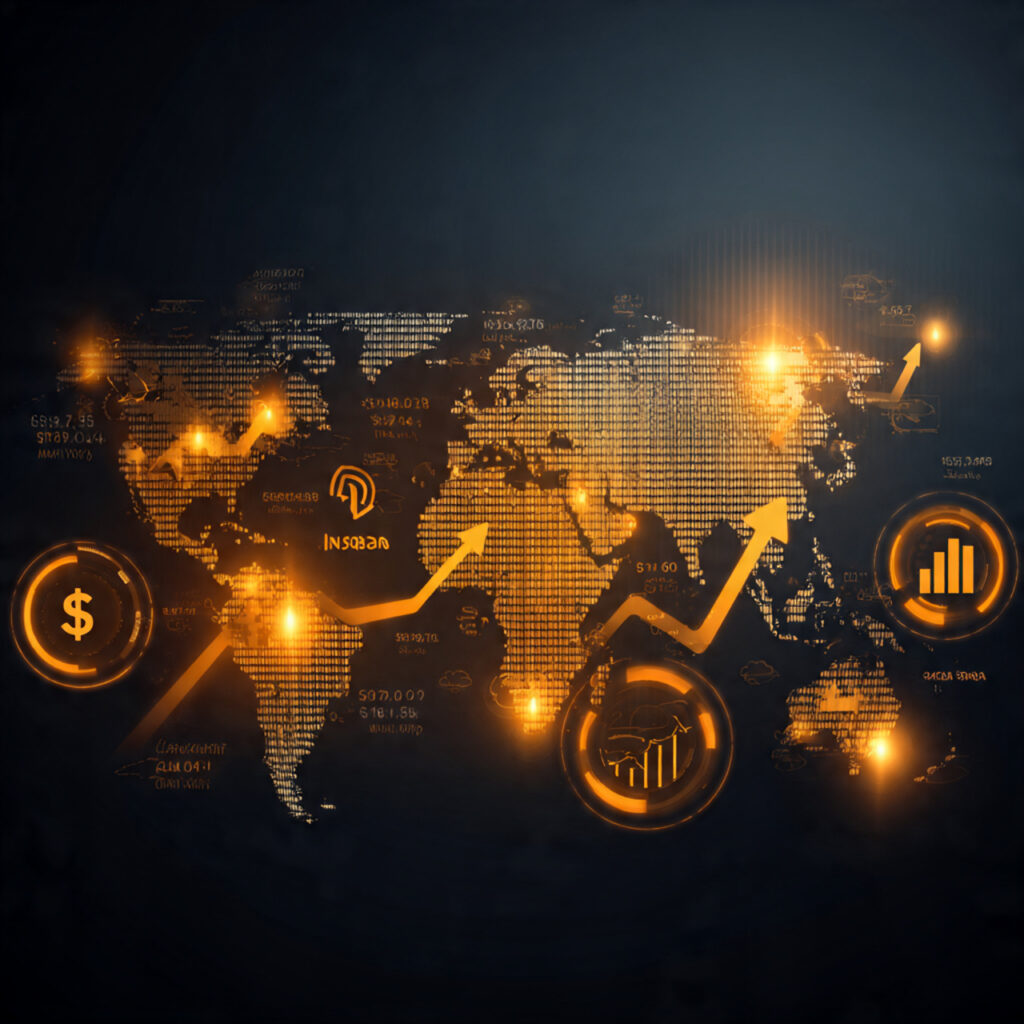"Map showing rising IRA search interest in Canada, Australia, and Singapore"