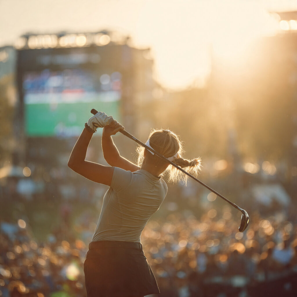 Paige Spiranac cheat at the Internet Invitational
