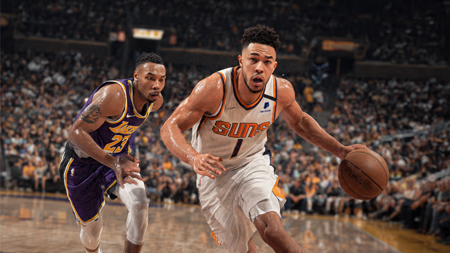 Suns vs Lakers — Brooks Lights Up Crypto.com Arena as Suns Win 125–108