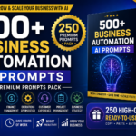 250+ Business Automation AI Prompts for ChatGPT, Claude, Gemini & Grok