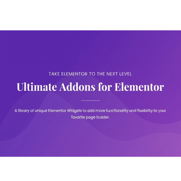 Ultimate Addons for Elementor